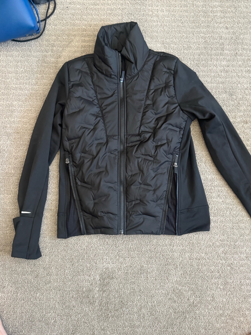 CALIA by Carrie Underwood Black Quilted Active Puffer Jacket